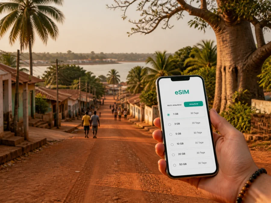Catio eSIM: mobiles Internet in Guinea-Bissau