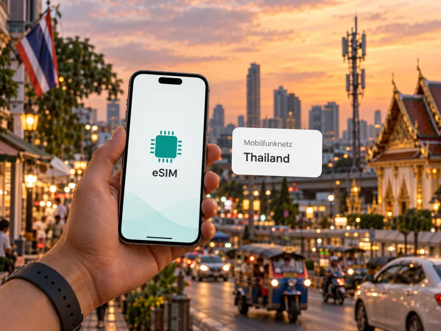 Mojo 3G eSIM in Thailand: Verfügbarkeit prüfen