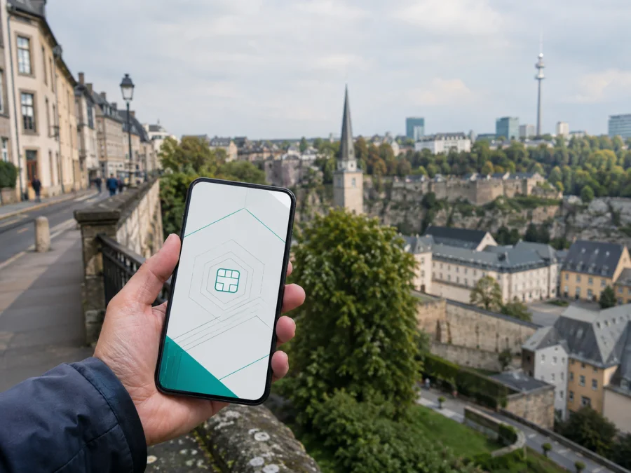 Tango eSIM in Luxemburg: Verbindung für Reisende