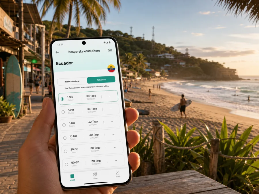 Montanita eSIM: Internet für Ihre Reise