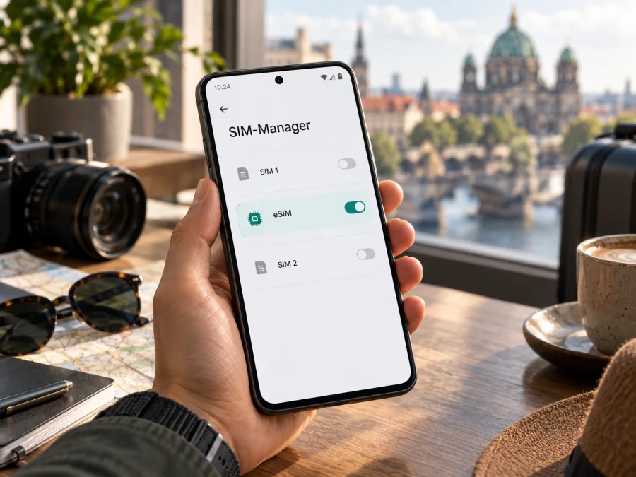 Samsung Galaxy S22 Ultra 128GB eSIM prüfen