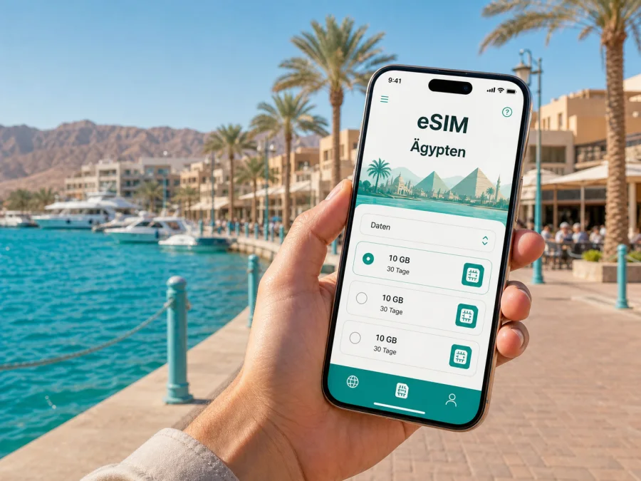 Hurghada eSIM: Internet für Ihre Reise