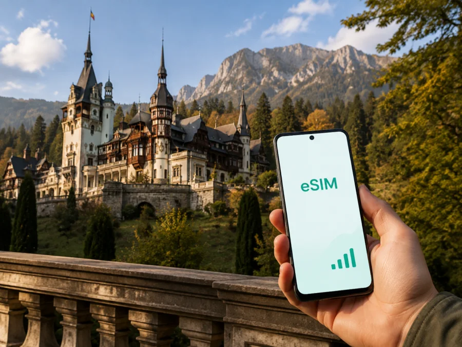 Sinaia eSIM: Mobiles Internet in Rumänien