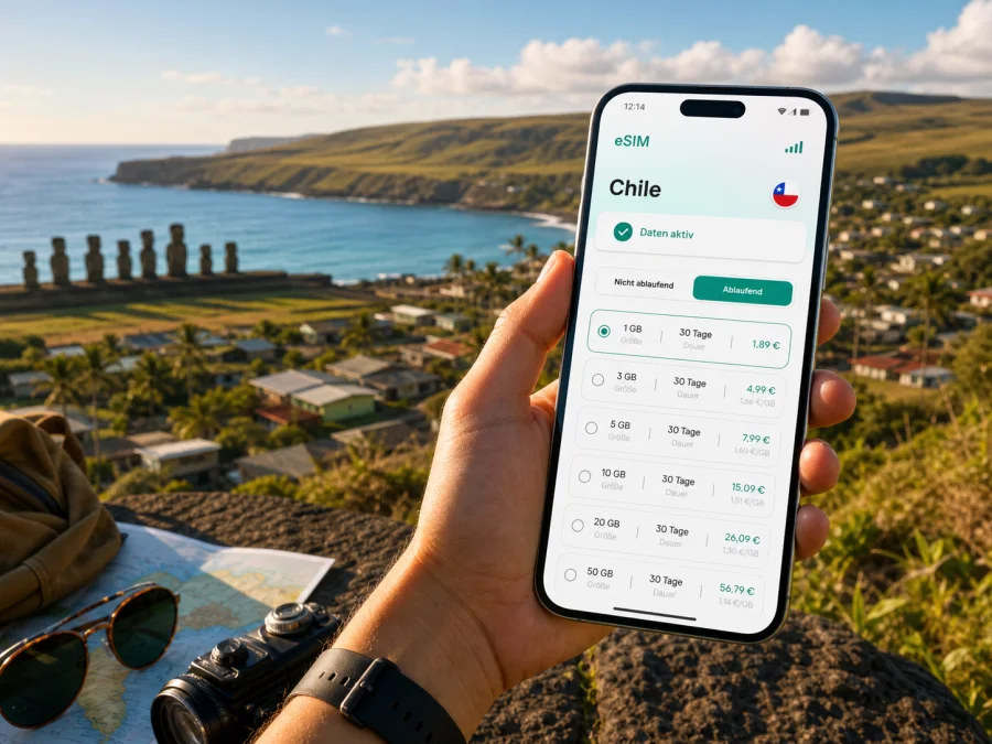 Hanga Roa eSIM: Internet für die Reise