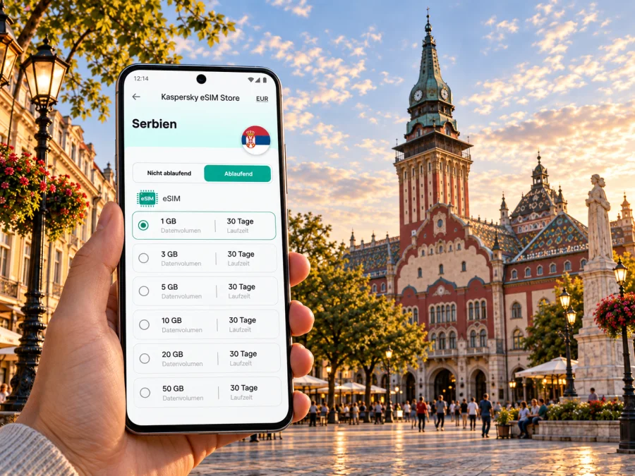 Subotica eSIM: Mobiles Internet in Serbien