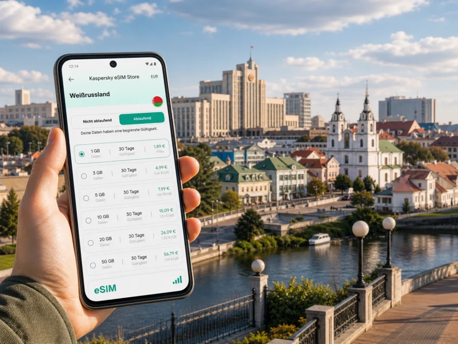 Minsk eSIM: mobile Verbindung und Internet