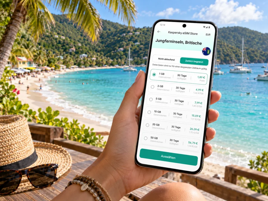 Cane Garden Bay: eSIM für mobiles Internet