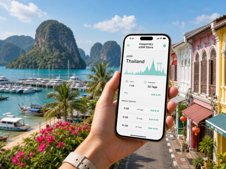 Phuket eSIM: mobiles Internet für die Reise