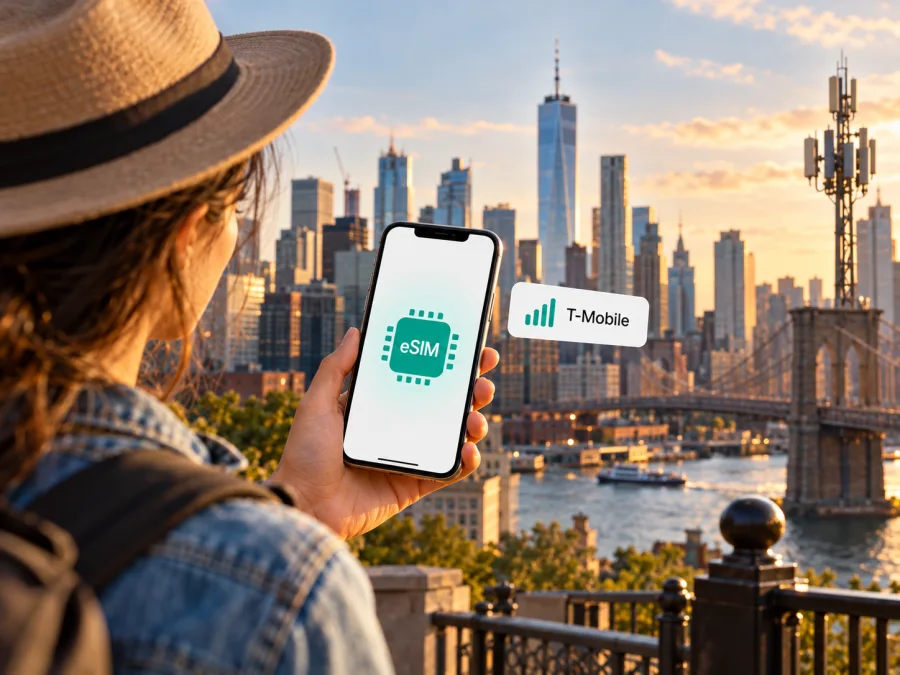 T-Mobile eSIM in den Vereinigten Staaten