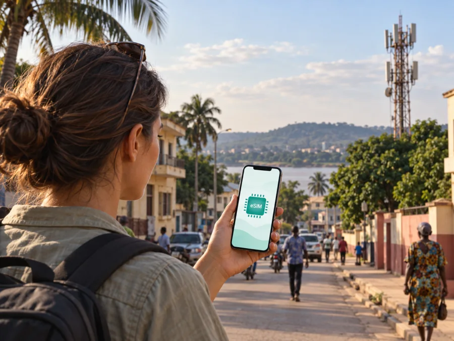 azur eSIM: Was in der Zentralafrikanischen Republik gilt