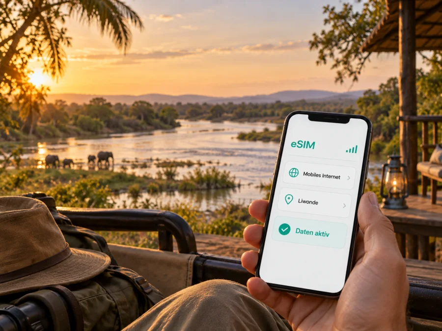eSIM für Liwonde: Internet in Malawi unterwegs