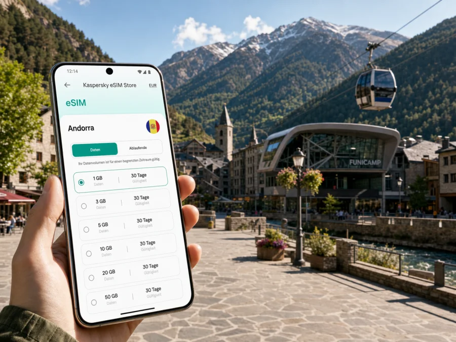 eSIM Encamp: Internet für Ihre Andorra-Reise