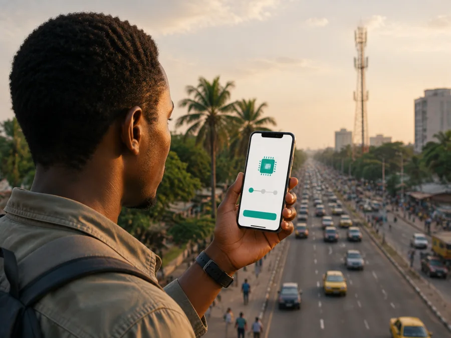 Vodacom eSIM in der Demokratischen Republik Kongo: prüfen