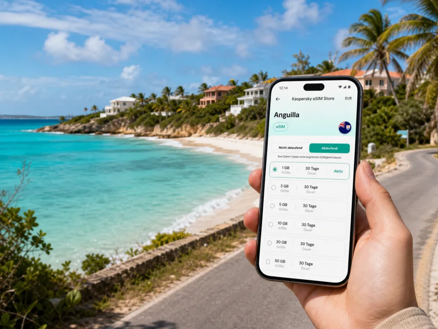 East End eSIM: Internet für Anguilla