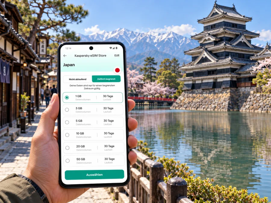 Matsumoto eSIM: mobiles Internet in Japan