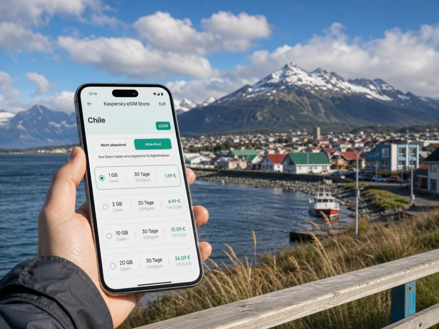 Puerto Natales eSIM: Internet für Ihre Reise