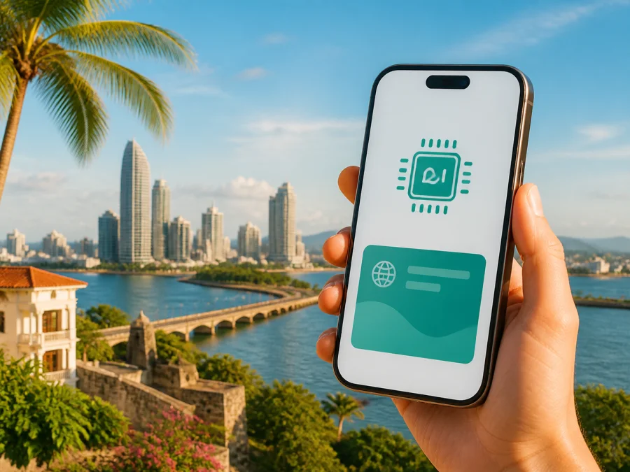 +móvil eSIM in Panama: Anschluss für Reisende