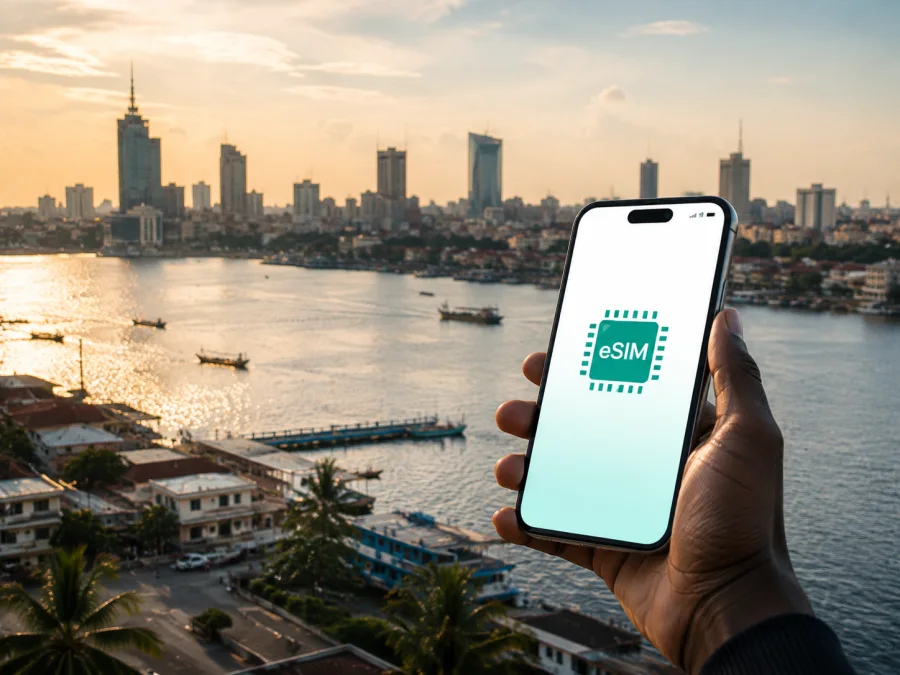 eSIM für Lagos: mobiles Internet auf Reisen