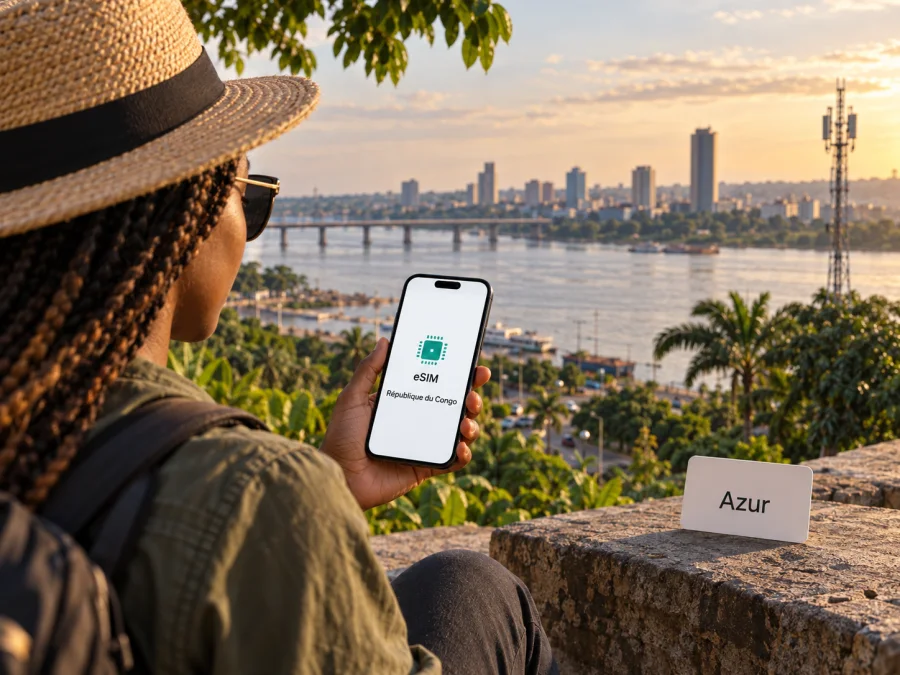 Azur eSIM in der Republik Kongo: Was zu prüfen ist