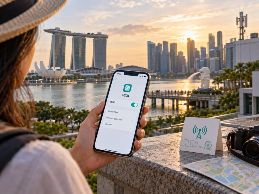 M1 eSIM in Singapur: Aktivierung & Hinweise