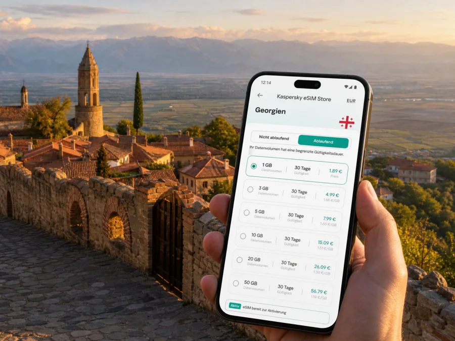 Sighnaghi eSIM: Internet für die Stadt