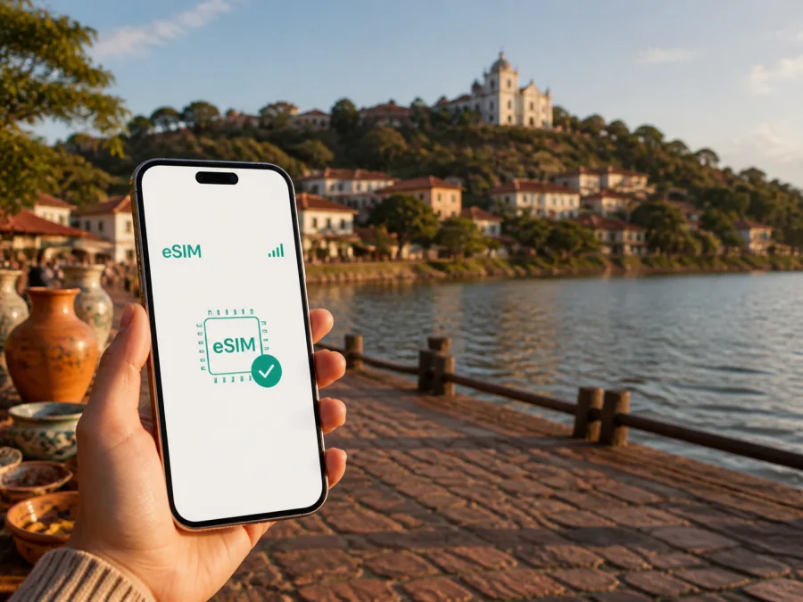 Aregua eSIM: Internet und mobile Verbindung in Paraguay