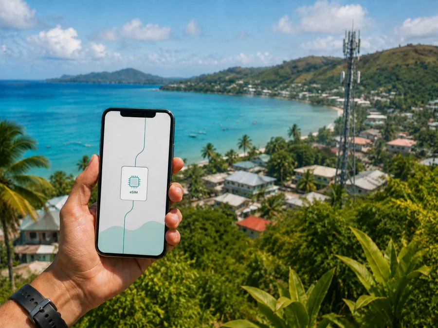 Vodafone eSIM in Fidschi: Aktivierung und Hinweise