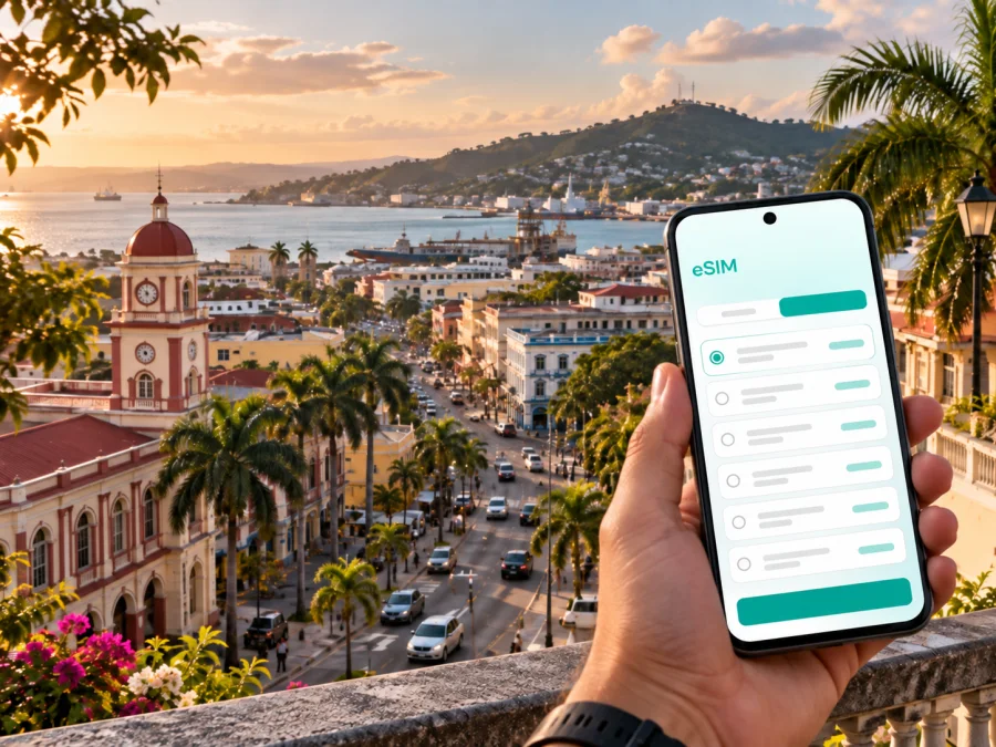 San Fernando eSIM: mobiles Internet auf Reisen
