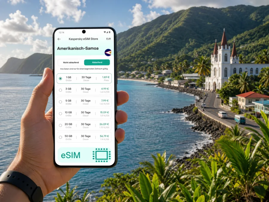 Leone eSIM: Internet in Amerikanisch-Samoa