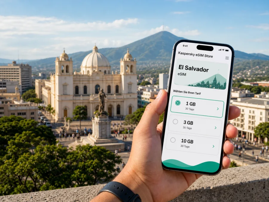 San Salvador eSIM: Internet für Ihre Reise