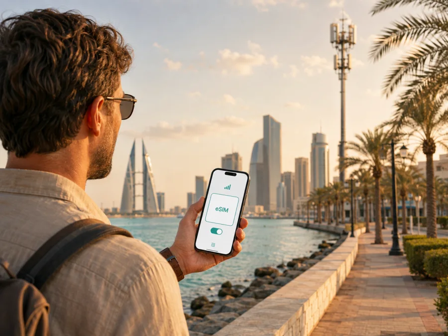 Zain eSIM in Bahrain: Registrierung und Aktivierung