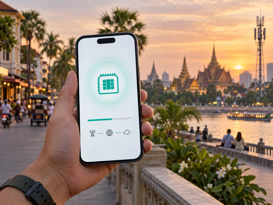 Cellcard eSIM in Kambodscha: Aktivierung und Reiseinfos