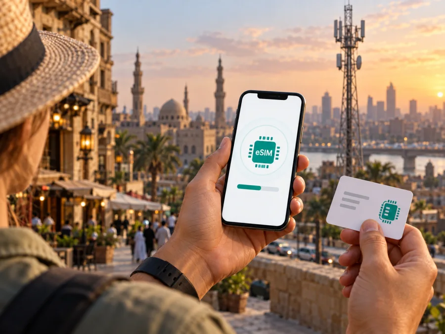 We eSIM in Ägypten: Was Reisende prüfen sollten