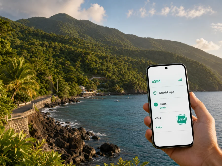 eSIM für Bouillante: mobiles Internet in Guadeloupe