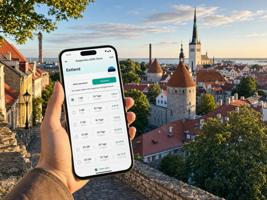 Tallinn eSIM: mobiles Internet für Ihre Reise