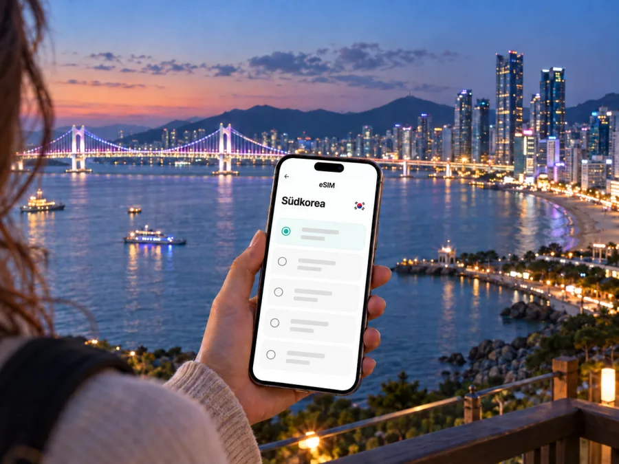 Busan eSIM: Mobiles Internet für Ihre Reise