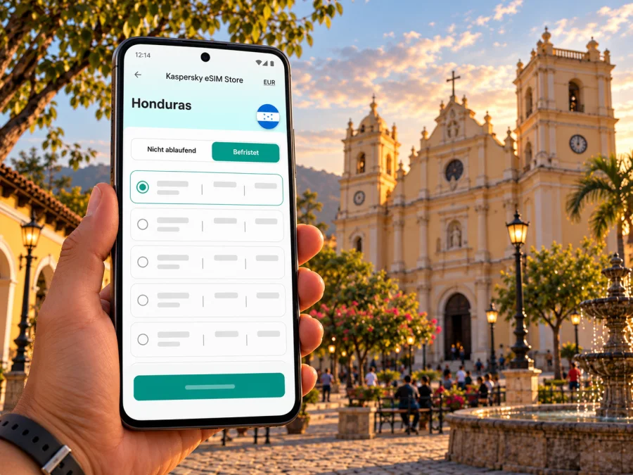 eSIM in Comayagua: mobiles Internet für Honduras