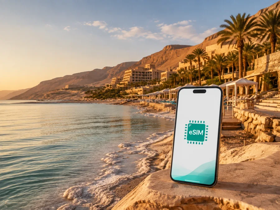 eSIM für Sweimeh: mobiles Internet in Jordanien
