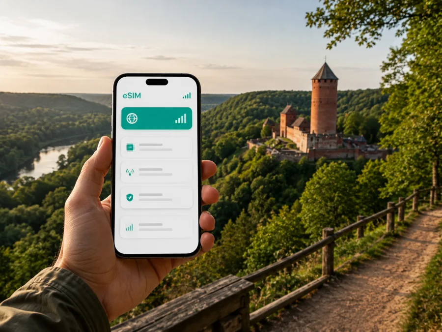 Sigulda eSIM: Mobiles Internet in Lettland