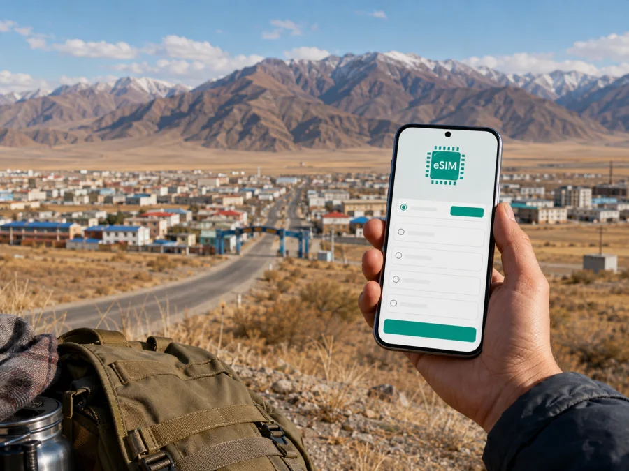 Olgii eSIM: Mobiles Internet in der Mongolei