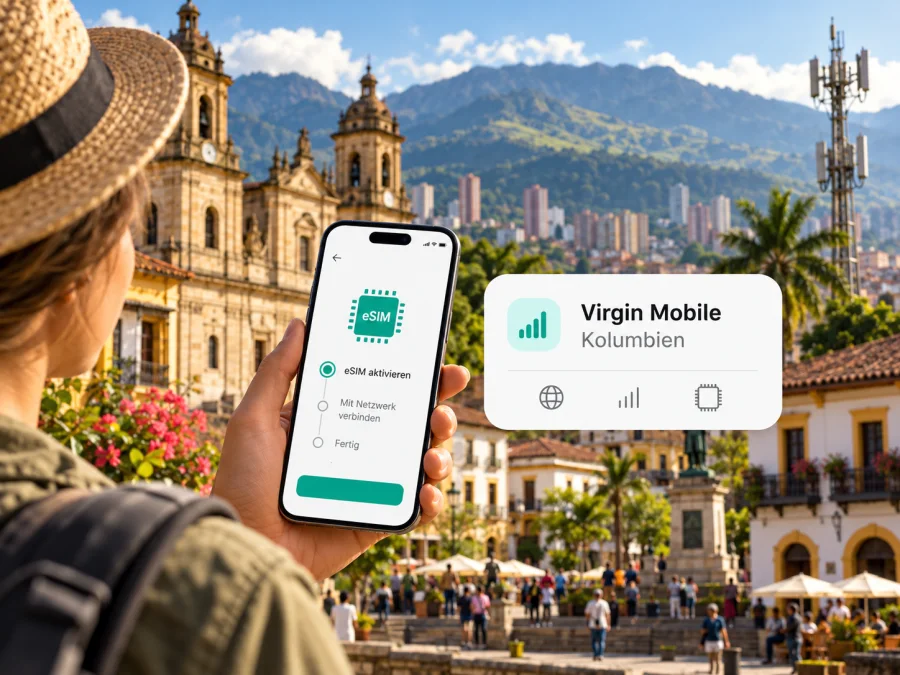 Virgin Mobile eSIM in Kolumbien: Was Sie prüfen sollten
