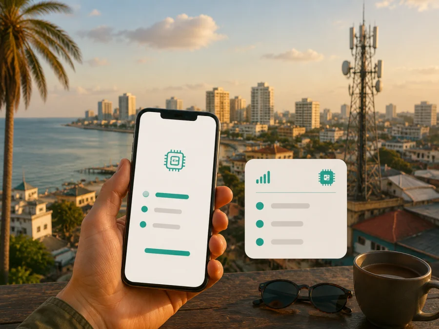 Vodacom eSIM in Mosambik: Aktivierung und Tipps