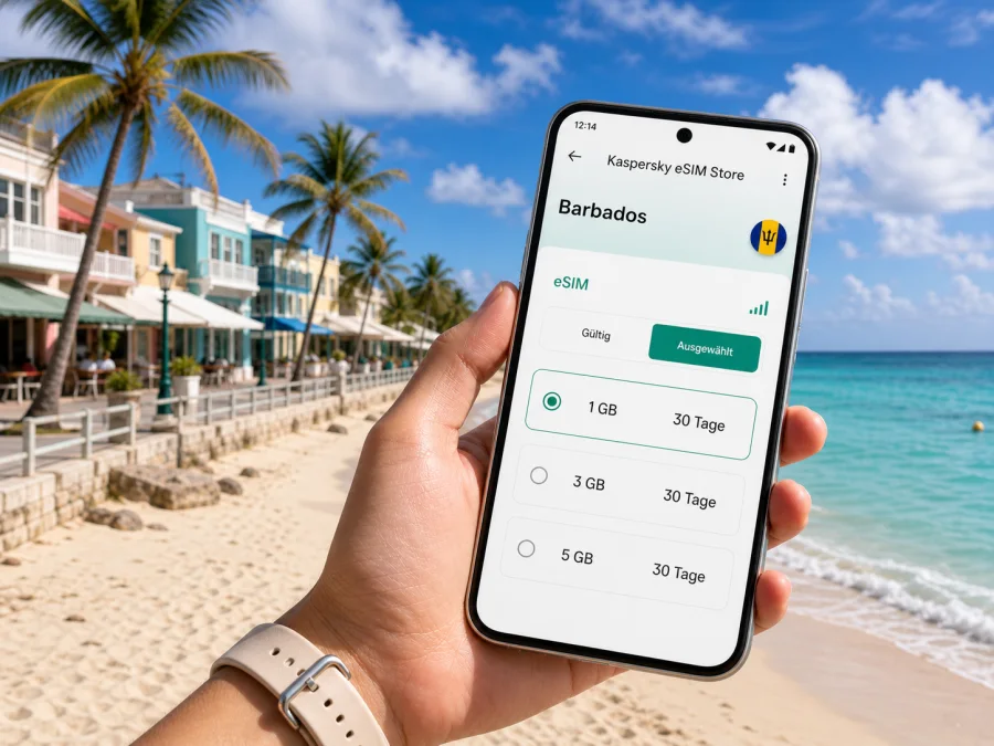 Worthing eSIM: mobiles Internet in Barbados