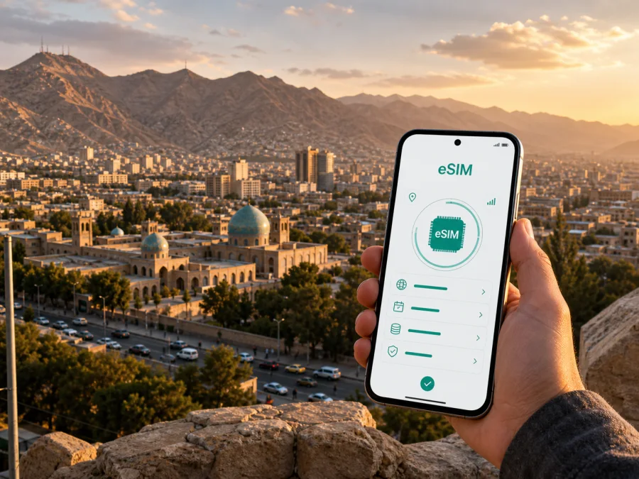 Kabul eSIM: Internet für Ihre Reise