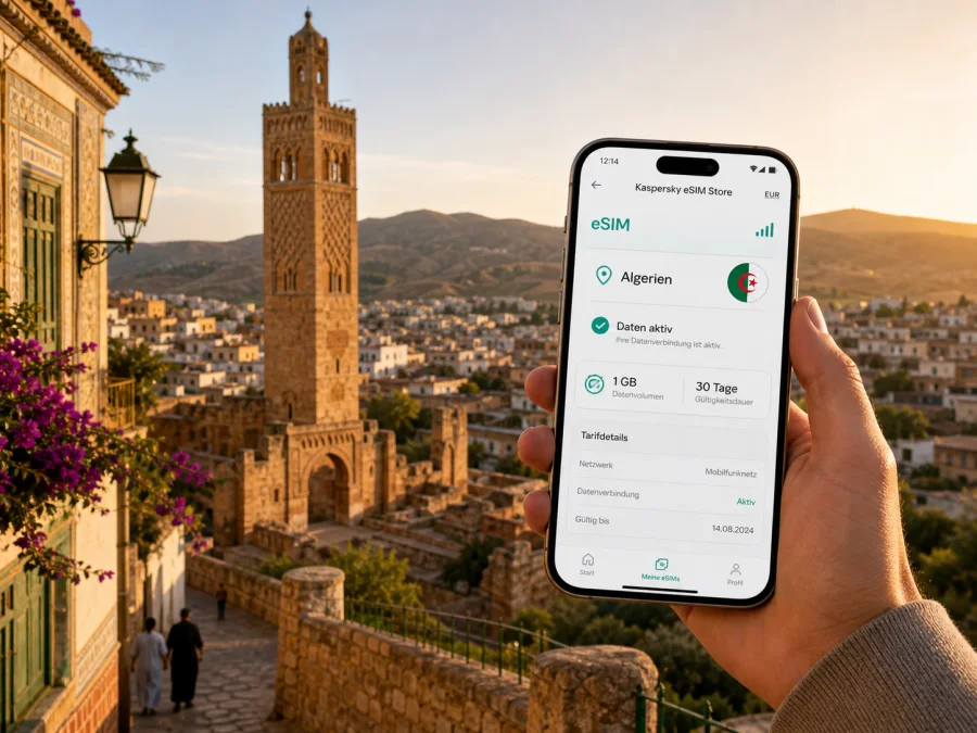 Tlemcen eSIM: mobiles Internet für Ihre Reise