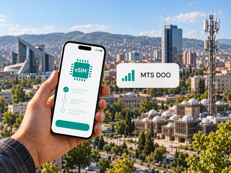 MTS DOO eSIM im Kosovo: Voraussetzungen & Aktivierung