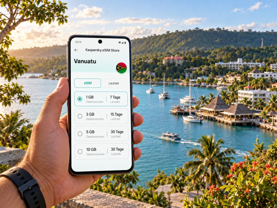 Port Vila eSIM: mobiles Internet in Vanuatu