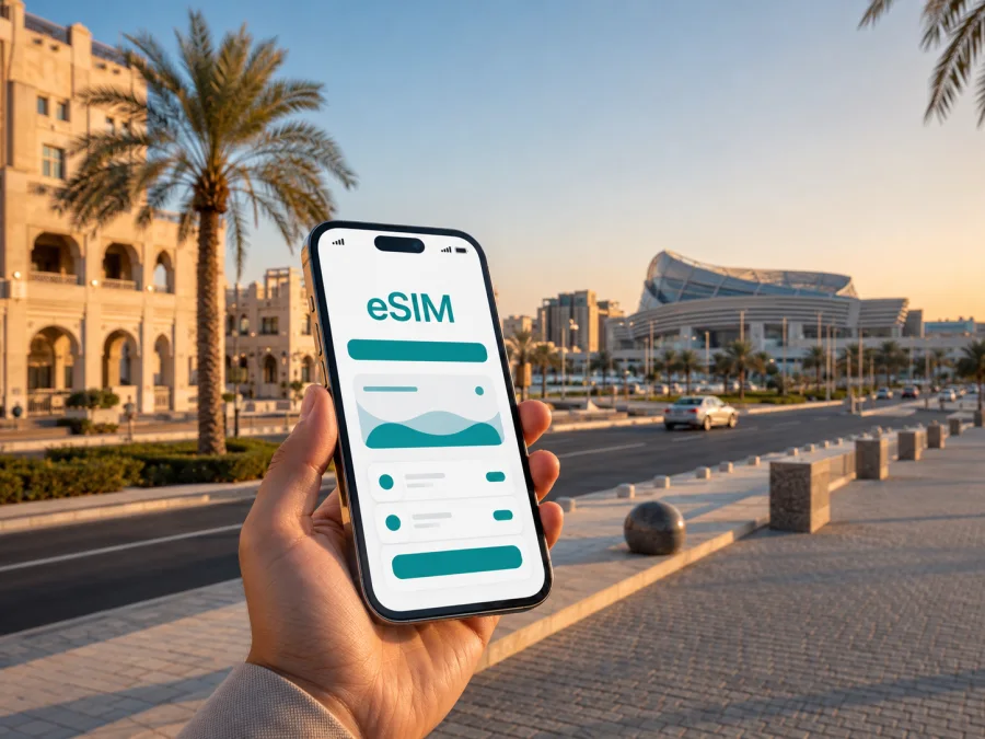 Al Rayyan eSIM: mobiles Internet für Reisen