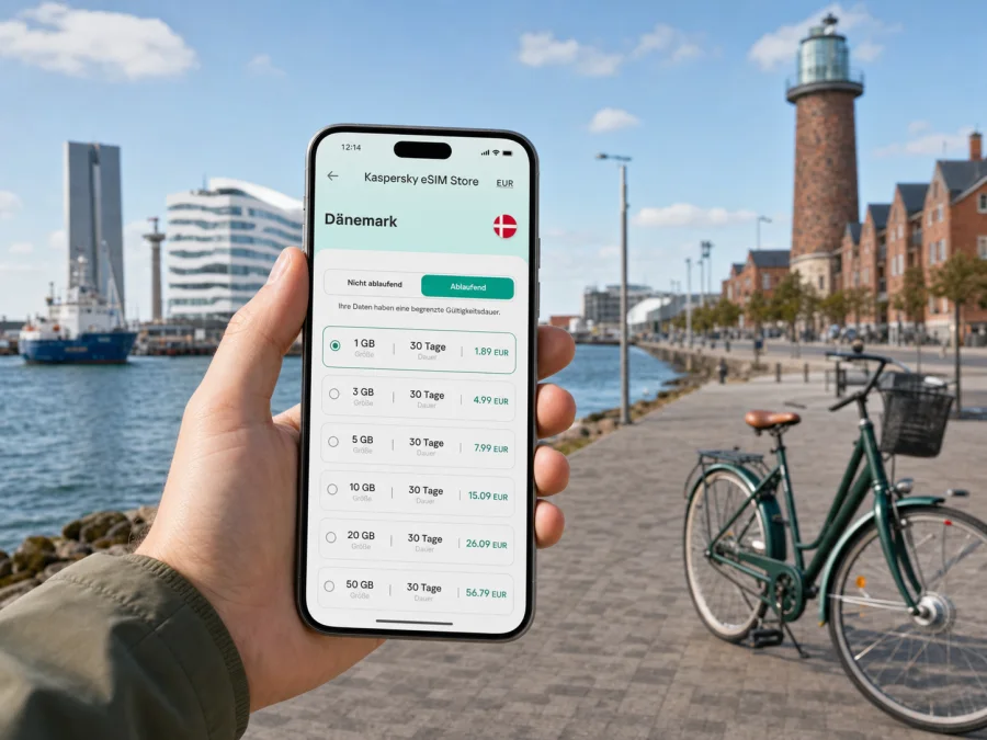 Esbjerg eSIM: Internet und mobile Verbindung