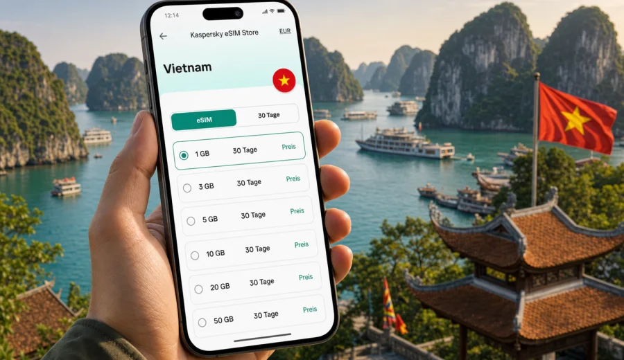 eSIM Vietnam: mobile Verbindung und Internet